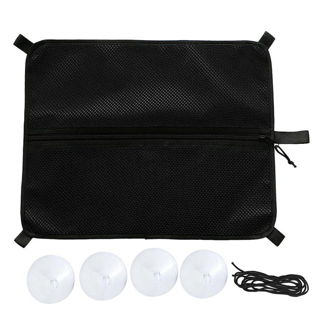 Bolsa de almacenamiento para tabla de surf de remo con ventosas, color negro