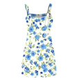 Fgvctg Plus Size Rompers for Curvy Women Summer Casual Sleeveless