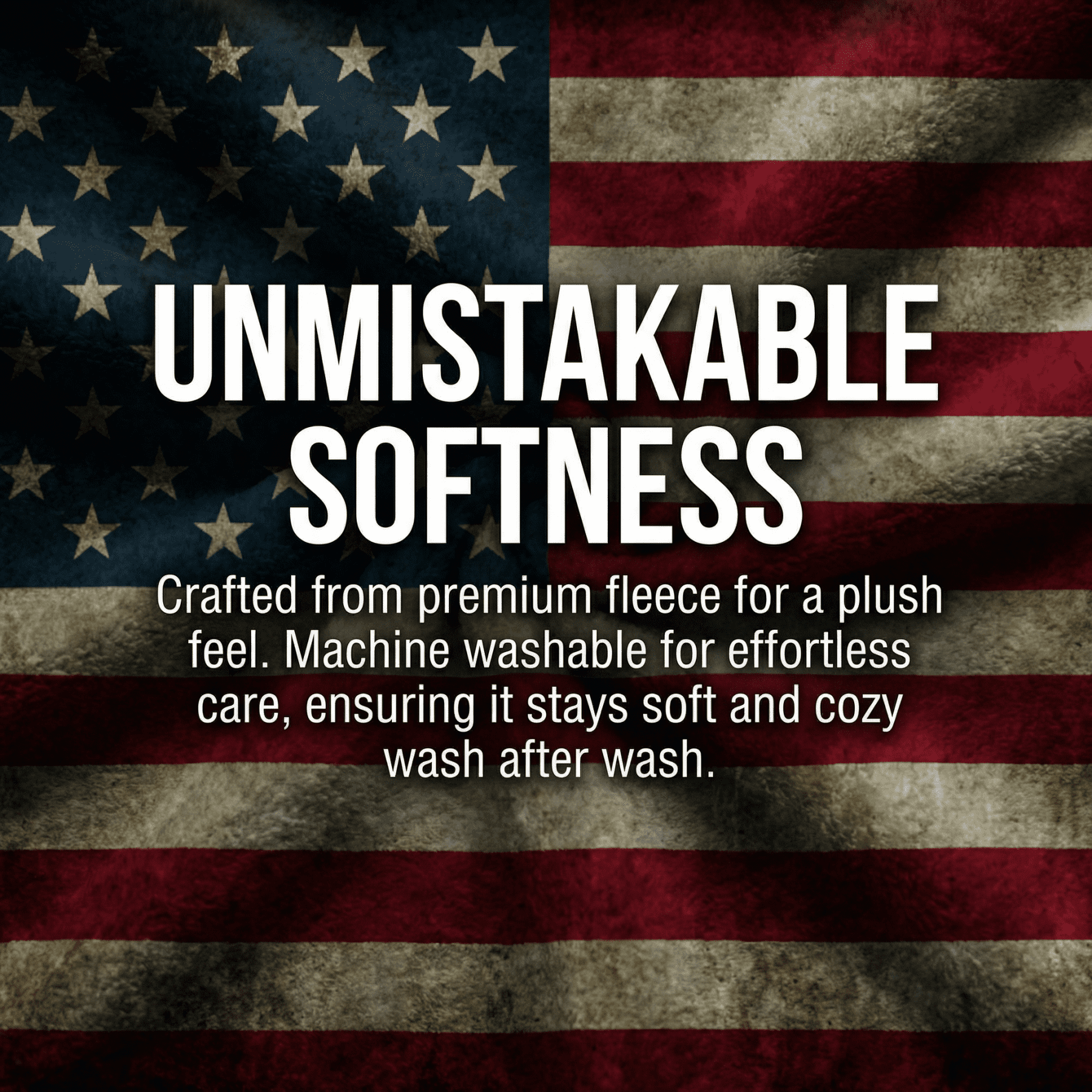 Goodbath American Flag Blanket,USA Flag Throw Blanket for Couch Sofa Bed Christmas Holiday Gift for Adults Women Men, 80 x 60 inches