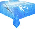 thumbnail image 2 of BSDHOME Snowboarder With Snowflakes Cotton Linen Tablecloth 60x84 inches Tablecover Desk Table Cloth For Dining Room, Tea Table, Picnics, Parties, 2 of 5