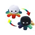 thumbnail image 1 of Plush Octopus Reversible Cute Flip Soft Toy Gift Happy Sad Pink Blue D, 1 of 1