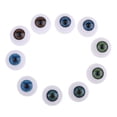 thumbnail image 2 of Ojos de Acrílico Huecos para Muñeca Sunnimix 5 Pares 24mm DIY, 2 of 8