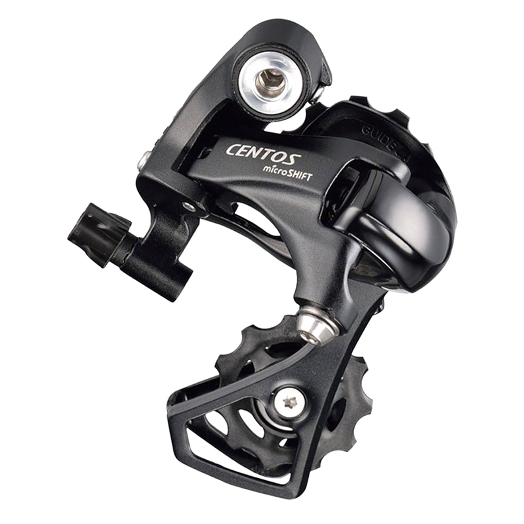 Dérailleur Arrière MicroSHIFT MarvoLT M46 – 8 Vitesses, Cage Longue – Noir