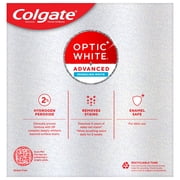 Colgate Optic White Advanced Sparkling White Toothpaste with 2% Hydrogen Peroxide, Mint, 3 Pack, 3.2 OZ