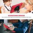 thumbnail image 6 of XYX Case for Lenovo Tab M8 4th Gen 8.0 inch 2023 Release TB-300FU with 360 Degree Rotating, Hand Strap, Shoulder Strap, Red, 6 of 7