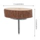 thumbnail image 4 of Chinchetas de madera decorativas para tableros de corcho, proyectos de manualidades, con caja de almacenamiento, 20 unidades, 4 of 8