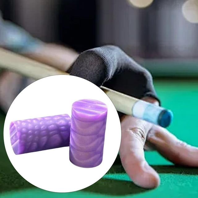 Colaxi 2x Billiard Cue Ferrule Snooker Pool Sticks Tip,Professional,Lightweight,Billiard Accessories Pool Cue Ferrule Replacement purple