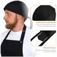 thumbnail image 3 of Piezas Gorro de Chef Unisex,Gorro de Chef,Gorro de Chef,Sombreros de Banda Ajustables,Sombreros de Chef para Hombres,Gorro de Chef Mujer,Gorro de Chef para Niños,Gorra de Trabajo de Camarero de Hote, 3 of 5