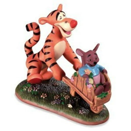 Disney Pooh & Friends - Springtime Is the Best Time to Lend a Helping Hand Figurine, By Pooh