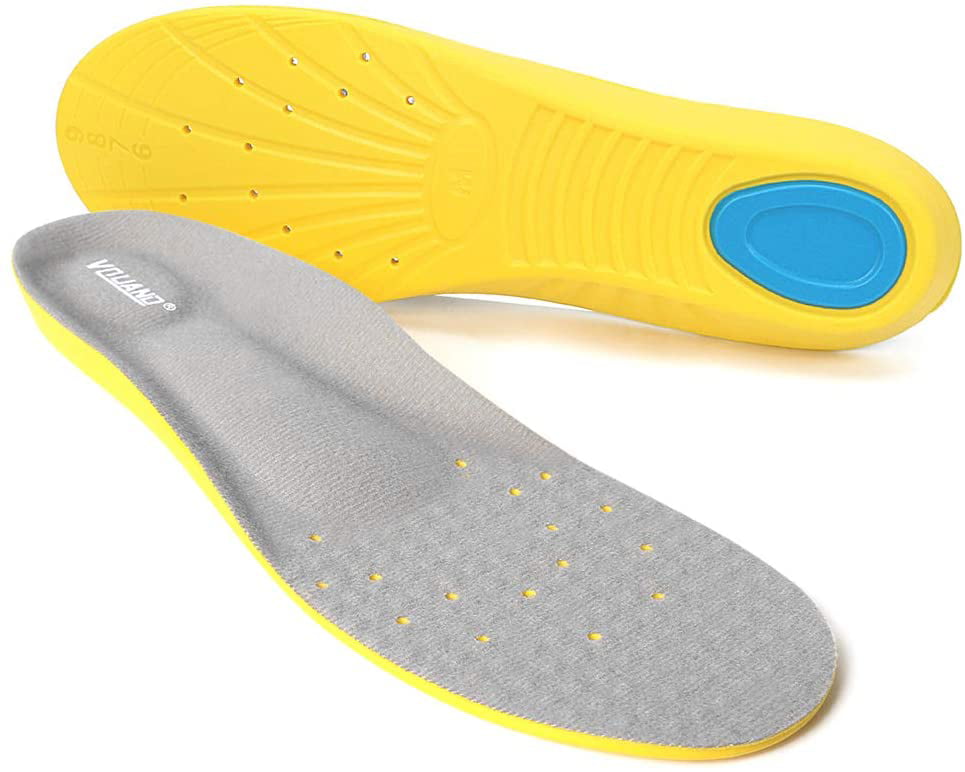Memory Foam Orthotic Arch Support Shoes Insoles Inserts Pads Women Men Unisex