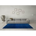 thumbnail image 3 of Ahgly Company Indoor Rectangle Abstract Turquoise Blue Modern Area Rugs, 5' x 8', 3 of 4
