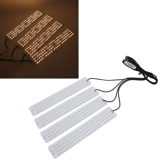 Luz De Crecimiento LED Para Plantas De Interior, Sincronización Inteligente Compacta Luz De Crecimiento LED Regulable De Alta Eficiencia De Luz 4 Niveles De Luz 5 V Para Oficina