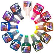 T-Rex Inks Alcohol Ink Set Starter 12 Vibrant Colors In Jumbo 20ml Bottles