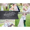 Chalkboard Banner Standard Thank You