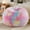 Rainbow, variant on XIECUVA Bean Bag Chair for Adults, High-Rebound Memory Foam Beanbag Chairs with Removable Cover for Living Room Bedroom, 32 Inches