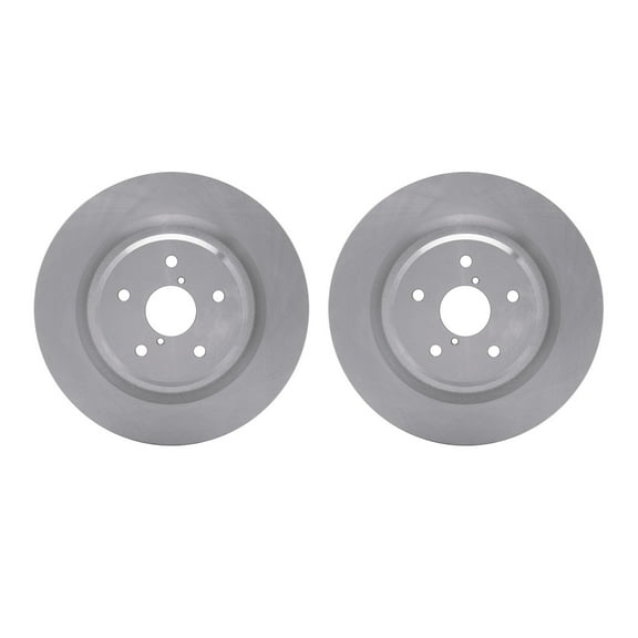 Dynamic Friction Company Rear Brake Rotors 6002-13043