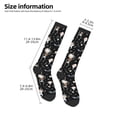 thumbnail image 3 of Bingfone Compression Socks for Women and Men Long Socks for Running Athletic Cycling Nurse-cute Skull bone, 3 of 8