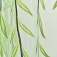 thumbnail image 6 of Wicker Printed Curtains Window Room Grommet Curtain Drapes for Window Living room kitchen, Set of 2 Panels, Green and Purple, 6 of 8