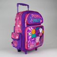 thumbnail image 3 of Nick Jr's Peppa Pig Peppa Pals Purple Colored Full Size Rolling Backpack (16in), 3 of 4