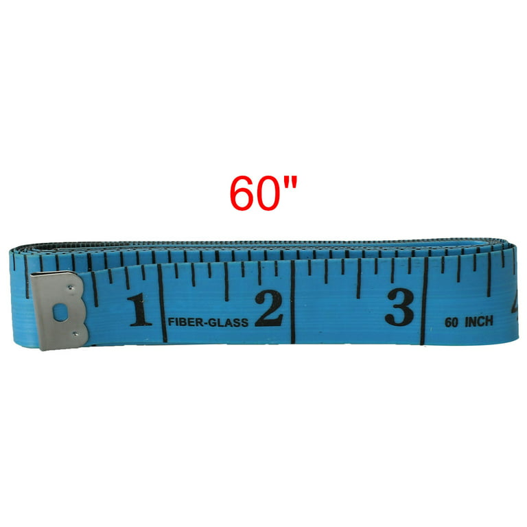 60 inch Fiberglass Tape Measure - Inch Increments on Both Sides - Cutex  Sewing Supplies