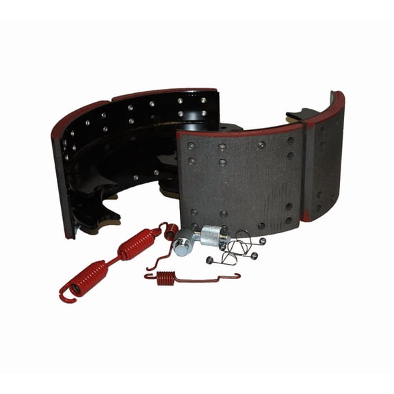 16.5"x7" Brake Shoe Kit Replaces 4709E 4709 ABXE4709E2EN BKE4709E2HD23 BKE4709E2HV23 BNK4709E2BA231 EN4709ES2 EX4709E2K FLOE4709 FS204709ES2 HAR4709E HV884709ESG K4709E2LH23 NBS204709E