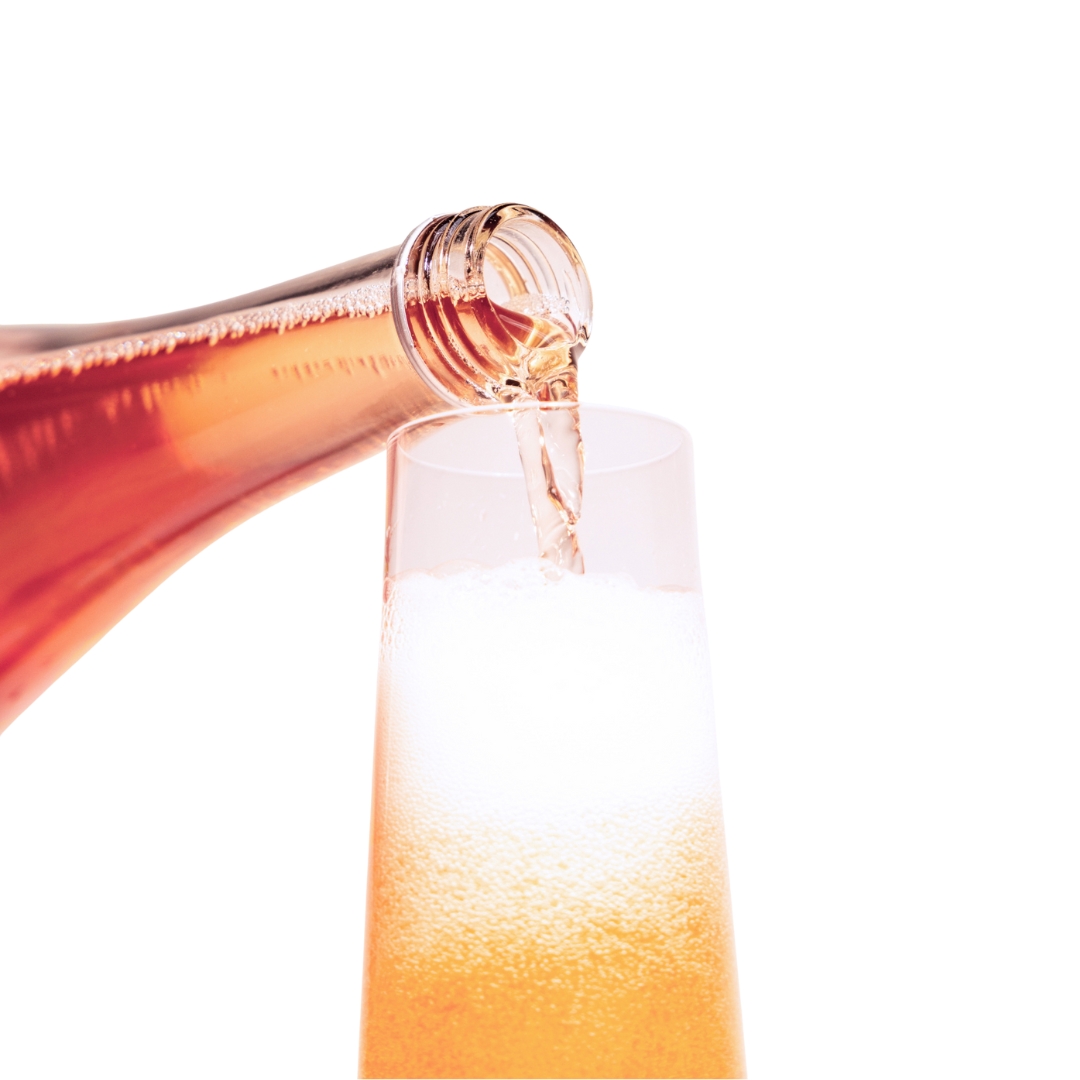 TÖST Rosé Non-Alcoholic Sparkling Beverage 750 ml Bottles  - 6 Pack