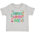 thumbnail image 3 of Inktastic Nonna Loves Me Granddaughter Girls Baby T-Shirt, 3 of 5