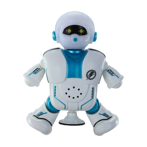 TopLLC Educational Toddler Toys Electric Dazzling Dance Mini Robot Music Dance Rotating Space Robot Children's Toy Interactive Kids Toys for Age 3+
