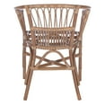 thumbnail image 7 of SAFAVIEH Adriana Solid Rattan Bucket Chair, Grey Wash, Set of 2, 7 of 7