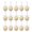 White, variant on fuxzkrlz 15Pcs Christmas Flocking Ball Hanging Ornaments with Bow Decor, Retro Flocked Christmas Tree Bubbles for Holiday Home Decoration, Lightweight Shatterproof Pendants for Decor