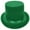 Green_L, variant on lanema Stage Performances Flat Top Hat HippiesCap Fedoras Hat DanceParty Hat Headwear