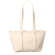 Off-White™ East West Small Leather Tote, White
