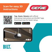 Genie Chain Drive 750 3/4 HPc Garage Door Opener w/Battery Backup - Heavy Duty -