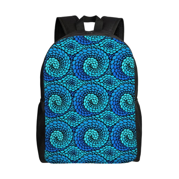 Fotbe Snake Mochila de Viaje para Laptop, Mochila Ejecutiva Delgada y Resistente 15.6"