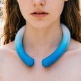 thumbnail image 6 of Portable Summer Neck Cooling Kit Ice Ring Neck Cooler plus Cooling Towel Instant Heat Relief for Hot Flashes, 6 of 6