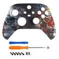 thumbnail image 5 of eXtremeRate Tiger Skull Replacement Cover Front Housing Cover for Xbox Core Controller Wireless, 5 of 8