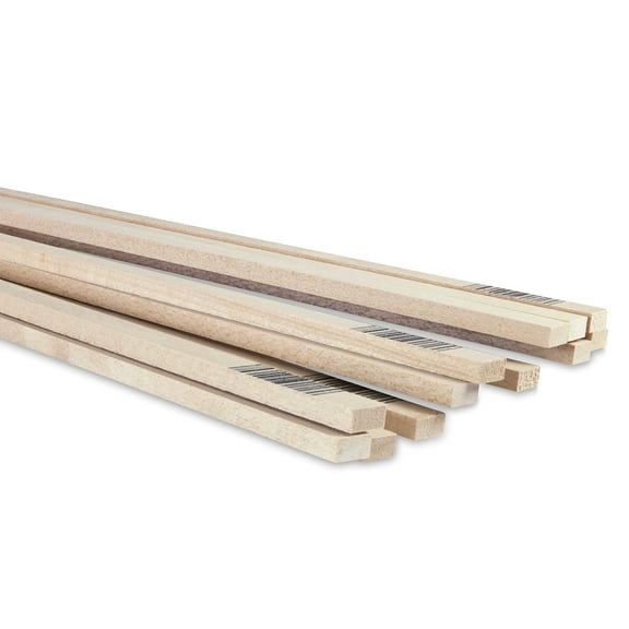 Basswood Strip 24"-1/4"X1/2"
