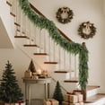 thumbnail image 2 of AHeartcove 9FT Real Touch Cedar Christmas Garland - Artificial Greenery for Fireplace Mantel, Staircase & Door Decor, Indoor/Outdoor Holiday Christmas Decorations, 2 of 7