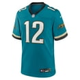 thumbnail image 2 of Men's Nike Travis Hunter Teal Jacksonville Jaguars 2025 NFL Draft First Round Pick 2nd Alternate Game Jersey, 2 of 5