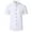 White, variant on Aueoeo Mens Casual Button Down Shirt Short Sleeve Dress Shirts Casual Business Turn-down Collar Shirt Blouse