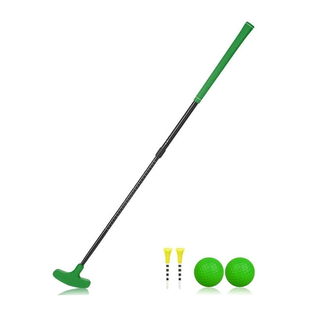 Putter de golf retráctil de dos vías, ayuda de entrenamiento, palo de golf portátil, ajustable para exteriores, césped, oficina, niños,