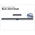thumbnail image 4 of APS Running Boards 5 inches Silver Compatible with Chevy Express GMC Savana 1500 2500 3500 2003-2025 Full Size Van 3-Door Stainless Steel (Nerf Bars Side Steps Side Bars), 4 of 6