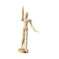 thumbnail image 1 of jifeng Artist Mannequin Model Flexible Body Joints with Stand Human Figure Puppet Model M, 1 of 9