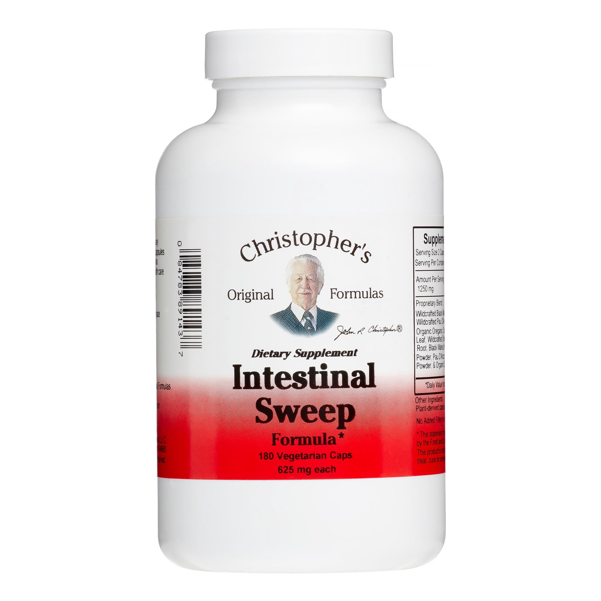 Christopher's Original Formulas Intestinal Sweep, 180 Ct