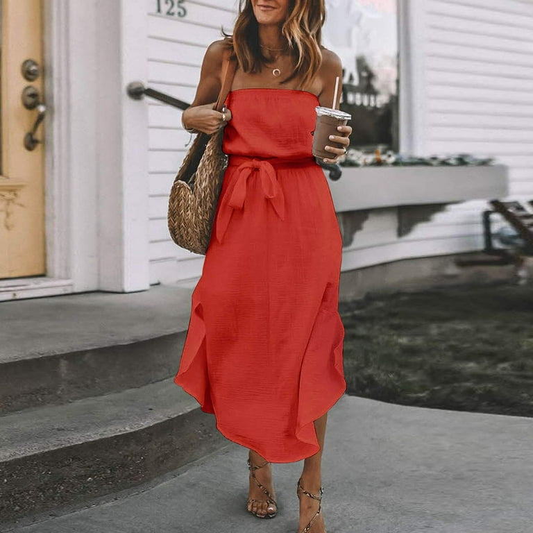 Strapless party dresses clearance uk