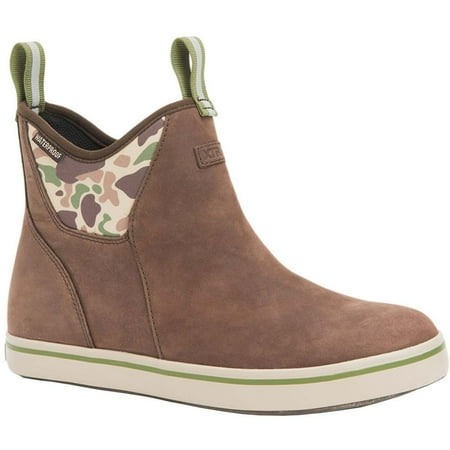 Men s 6 in Leather Ankle Deck Boot