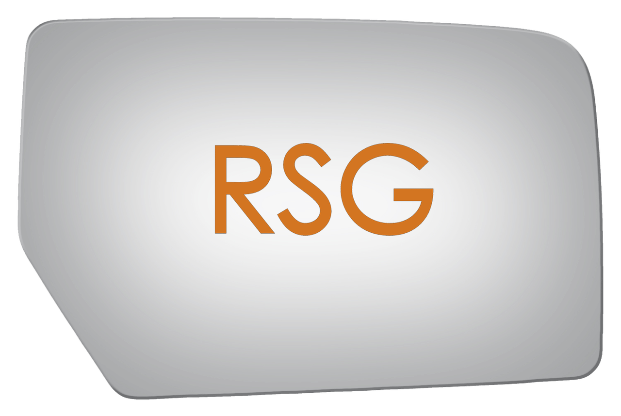 Convex Passenger Side Power Replacement Mirror Glass for 0708 Ford