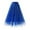 Blue, variant on Flowy Skirts for Women Solid Color Casual Elastic Wais Pleated Gauze Knee Length Skirt Adult Dancing Skirt