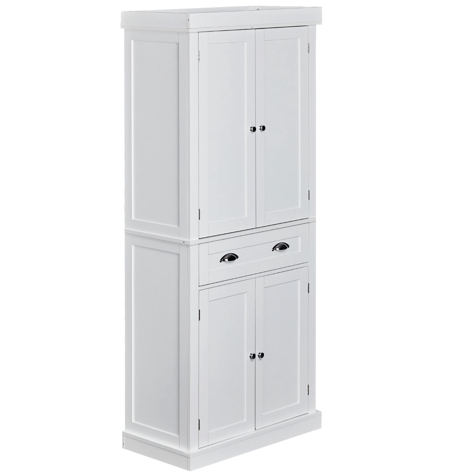 Ktaxon, Kitchen Pantry Storage Cabinet, 72 inches, White - Walmart.com
