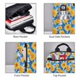 thumbnail image 3 of Xecao Ocean Wave Sunflower print Backpack For women men Aesthetic Lightweight Travel Daypack Simple Cute Backpack For Bookbag, 3 of 5